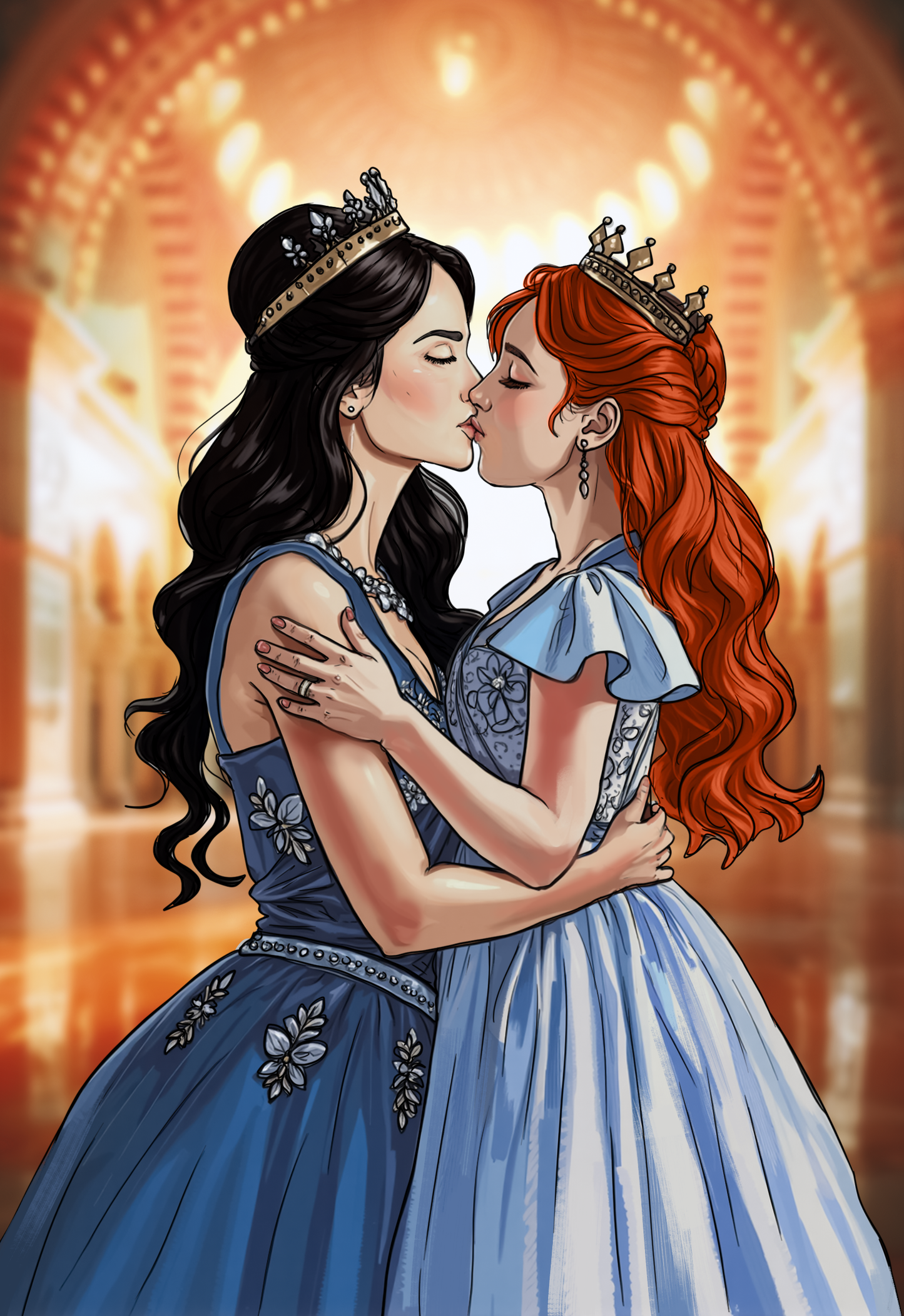 Mated Queens
