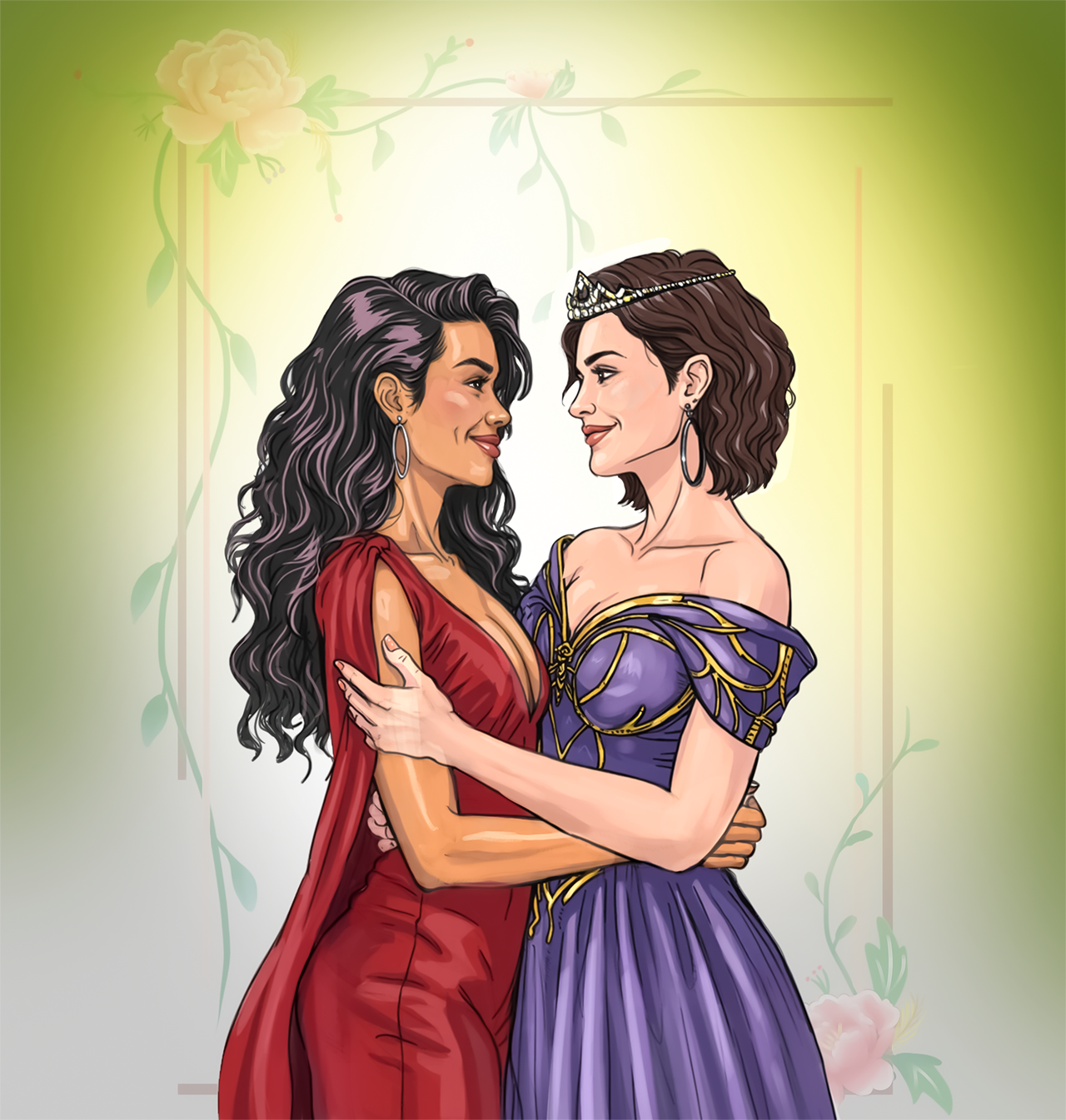Mated Queens
