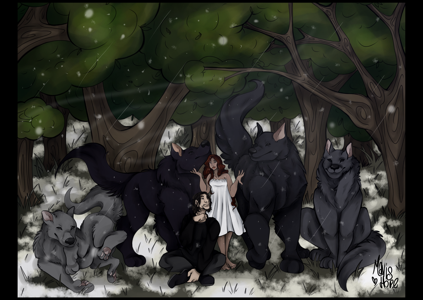 Always Yours & Omega's Preference & Vallaverse Art