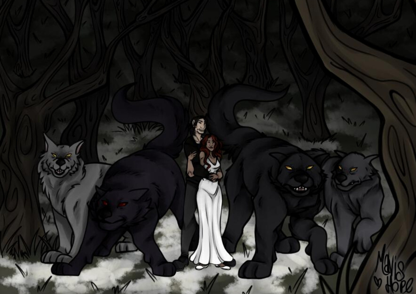 Always Yours & Omega's Preference & Vallaverse Art