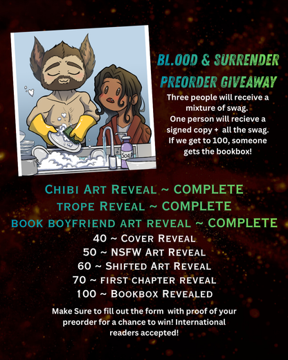 Blood and Surrender - Dark MM Mpreg Vamp x Wolf Omegaverse ~ Releasing Nov 2, 2026