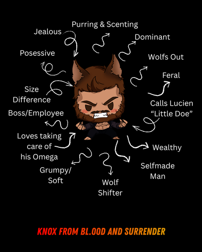 Blood and Surrender - Dark MM Mpreg Vamp x Wolf Omegaverse ~ Releasing Nov 2, 2026